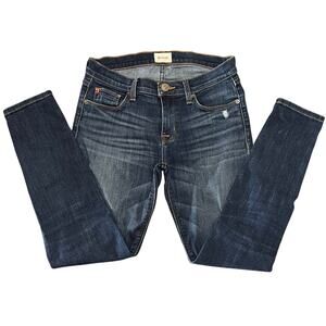 Hudson Womens Krista Ankle Super Skinny Jeans Dark Wash Size 26